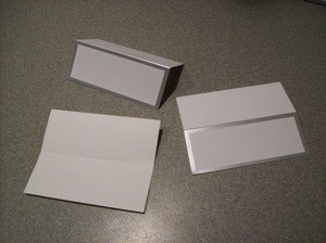 Using Blank Place Cards